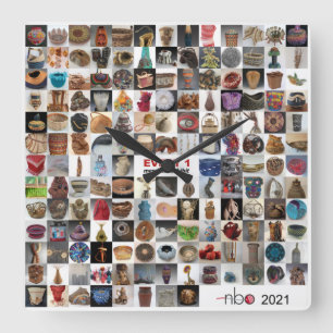 Alle 1 Körbe Wall Uhr