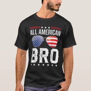 Alle American Bro Brother Matching Family Vierter  T-Shirt