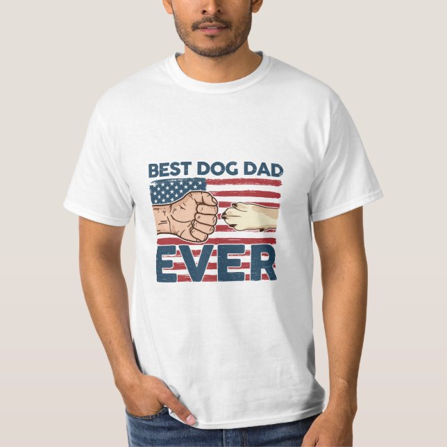 Alle American Dog Vater T - Shirt (Vorderseite)