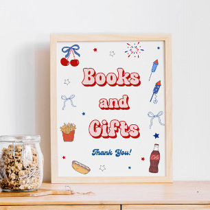 Alle American Girl Baby Shower Bücher als Geschenk Poster