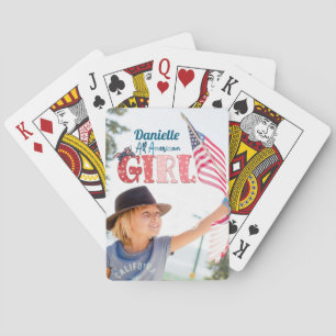 Alle American Girl Personalisiert Playing Cards Spielkarten