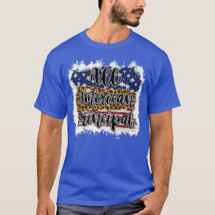 Alle American Principal Leopard Matching School Pr T-Shirt