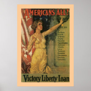 Alle Amerikaner! Poster