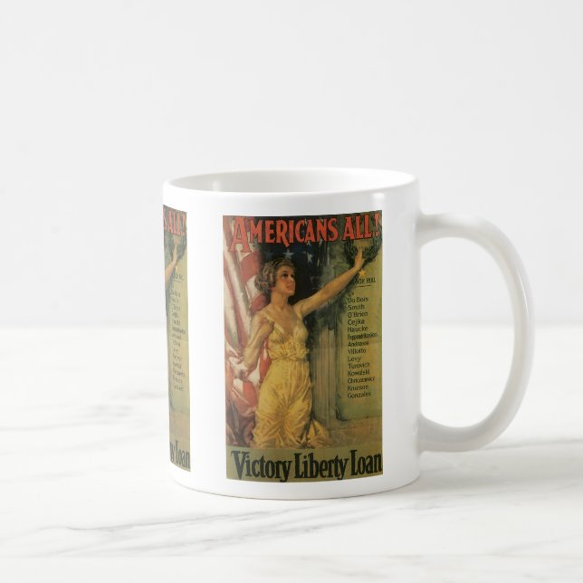 Alle Amerikaner Tasse (Rechts)