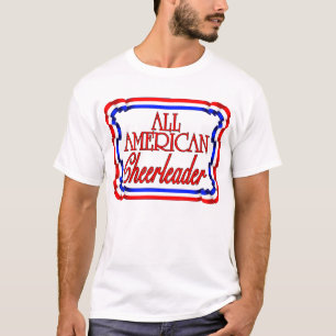 Alle amerikanische Cheerleader T-Shirt
