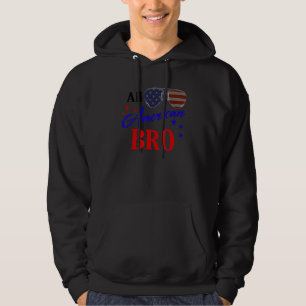 Alle amerikanischen Bruder 4. Juli Jungs Kinder Su Hoodie