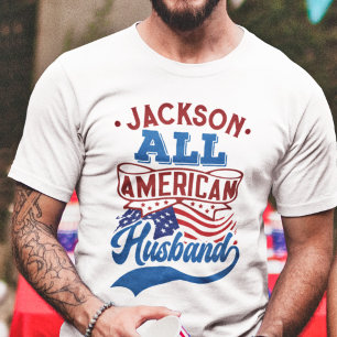 Alle amerikanischen Ehemann 4th july patriotische T-Shirt