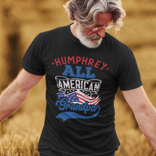 Alle amerikanischen Großvater 4. july patriotische T-Shirt