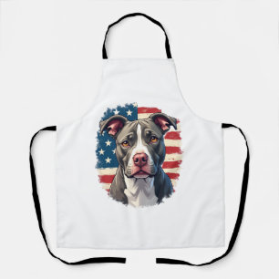 ALLE AMERIKANISCHEN HUNDE-Liebhaber pit bull (1) Schürze