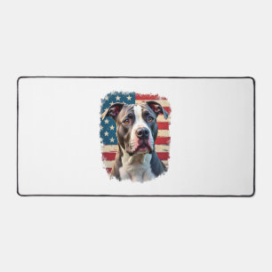 ALLE AMERIKANISCHEN HUNDEliebhaber Pit Bull (2) Schreibtischunterlage