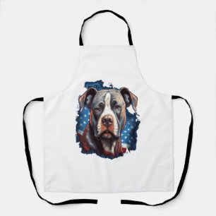 ALLE AMERIKANISCHEN HUNDEliebhaber Pitbull Schürze