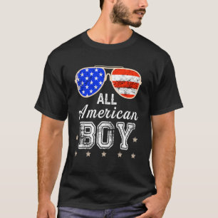 Alle amerikanischen Jungen 4. Juli Jungen Kinder S T-Shirt