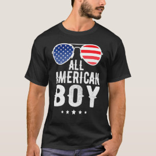 Alle amerikanischen Jungen 4. Juli Jungen Kinder S T-Shirt