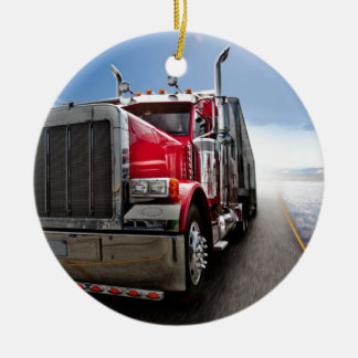 Alle amerikanischen Lastkraftwagen Keramikornament