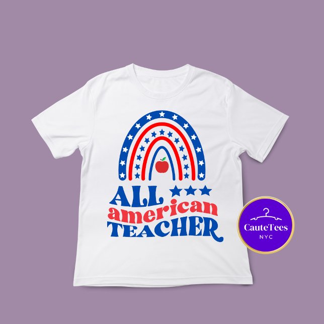 Alle amerikanischen Lehrer zurück zum T - Shirt de (Von Creator hochgeladen)