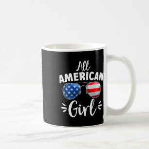 Alle amerikanischen Mädchen 4. Juli Kaffeetasse