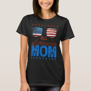 Alle amerikanischen Mama 4. Juli USA Familie Match T-Shirt