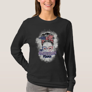 Alle amerikanischen Mama am 4. Juli Mutterkuh gebl T-Shirt