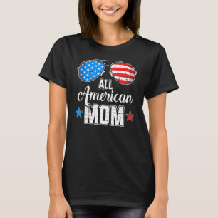 Alle amerikanischen Mamas Sonnenbrille American Fl T-Shirt