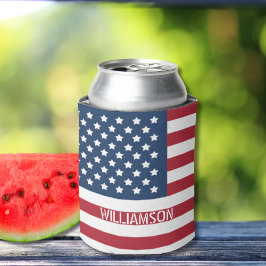 Alle amerikanischen Monogramme Dosenkühler