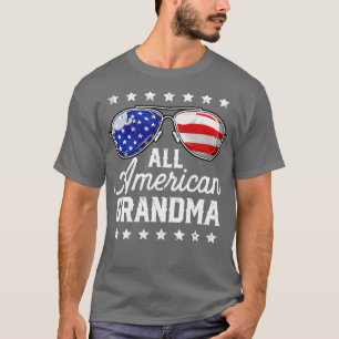 Alle amerikanischen Oma 4. Juli T Mütter Day Wom T-Shirt