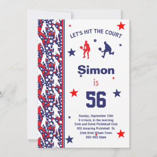 ⭐ 💪 Alle amerikanischen Stars Pickleball B'day +  Einladung