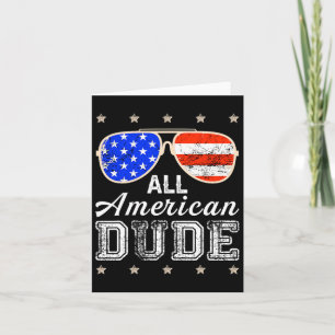 Alle amerikanischen Typ 4. Juli Familie Matching S Karte