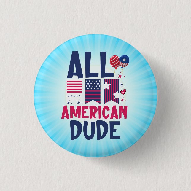 Alle amerikanischen Typ-96993 Button (Vorderseite)