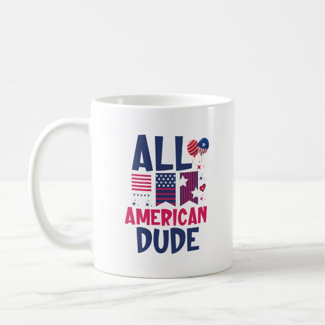 Alle amerikanischen Typ-96993 Kaffeetasse (Links)