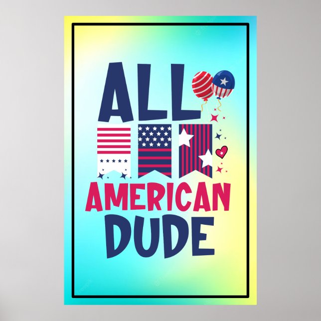 Alle amerikanischen Typ-96993 Poster (Vorne)