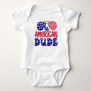 Alle amerikanischen Typ Baby Strampler