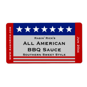 Alle amerikanischen US Flagge - Lebensmittelbehält