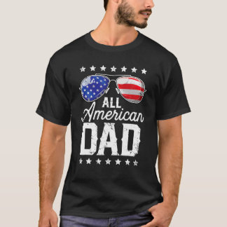 Alle amerikanischen Vater 4. Juli T-Shirt