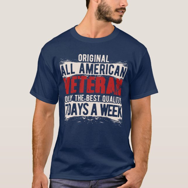 Alle amerikanischen Veteranen T-Shirt (Vorderseite)