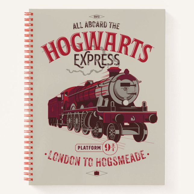 Alle an Bord der Hogwarts Express Notizbuch (Vorderseite)