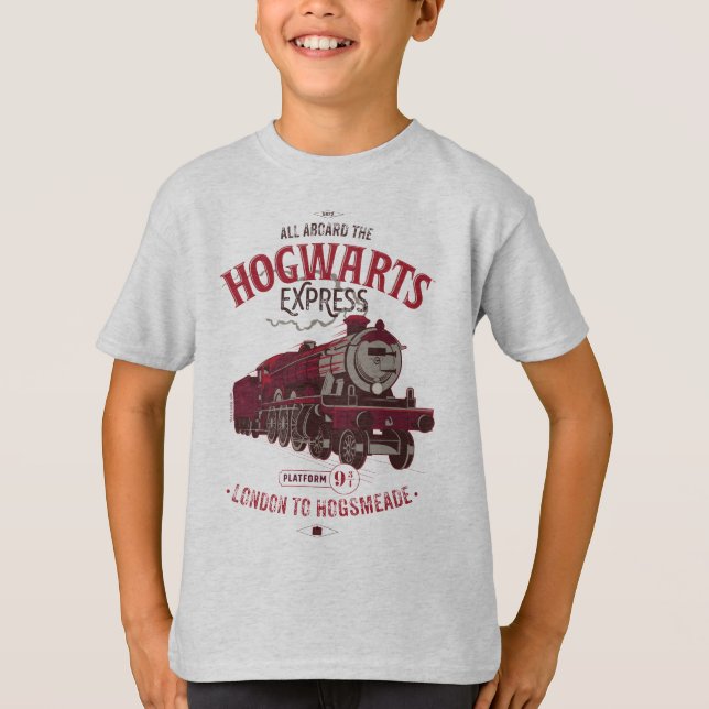 Alle an Bord der Hogwarts Express T-Shirt (Vorderseite)