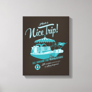 Alle an Bord der Wonkatania! Leinwanddruck