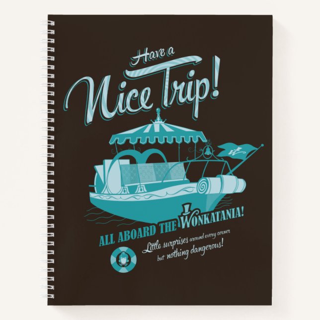 Alle an Bord der Wonkatania! Notizbuch (Vorderseite)