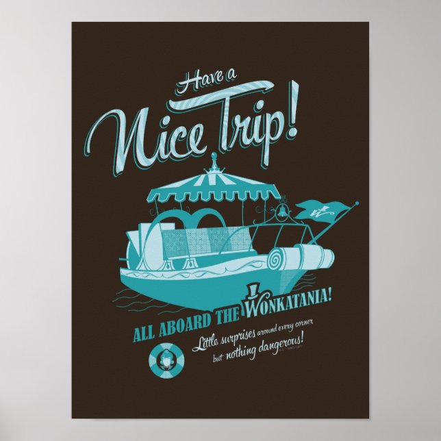 Alle an Bord der Wonkatania! Poster (Vorne)