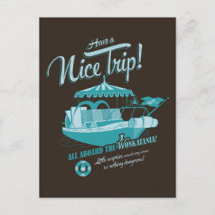 Alle an Bord der Wonkatania! Postkarte