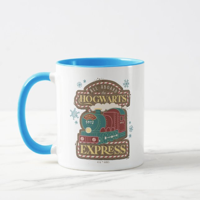 Alle an Bord des HOGWARTS™ Express Weihnachtskochs Tasse (Links)