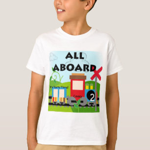 Alle an Bord des Zug-T - Shirt