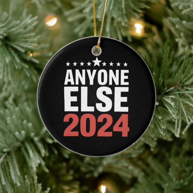 Alle anderen 2024 Wahlkampagne, politisch lustig Keramik Ornament (Baum)