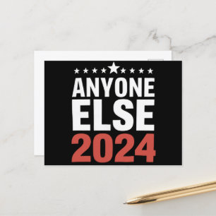 Alle anderen 2024 Wahlkampagne, politisch lustig Postkarte