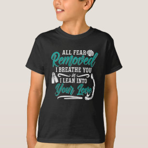 Alle Angst entfernt, ich atme Freediver Freediver T-Shirt