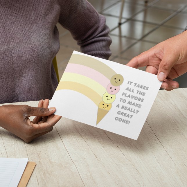 Alle Aromen der Inspiration Post Card Postkarte (Von Creator hochgeladen)