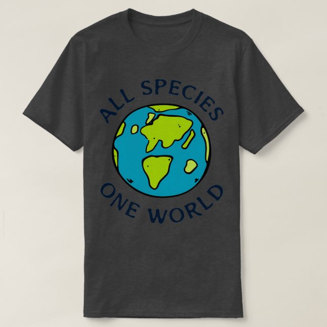 ALLE ARTEN EINE WELT T-Shirt (Design vorne)