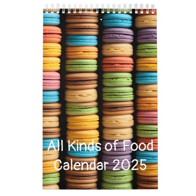 Alle Arten von Lebensmitteln Kalender (Titelbild)