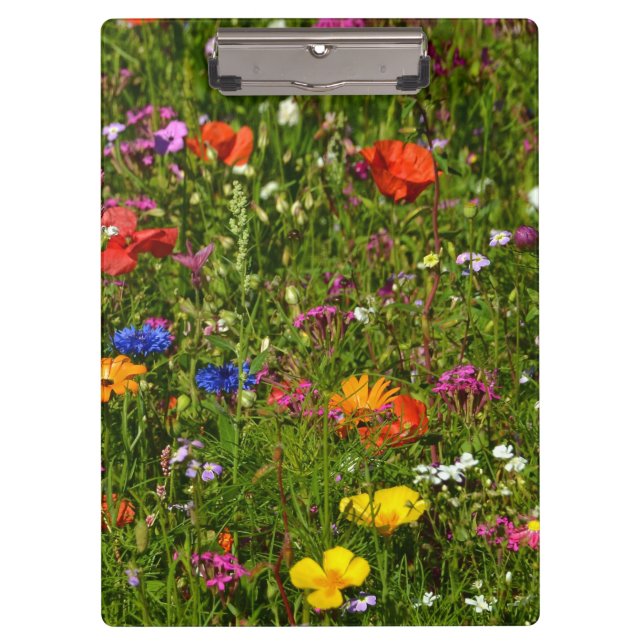 alle Arten von schönen Blume Klemmbrett (Vorderseite)