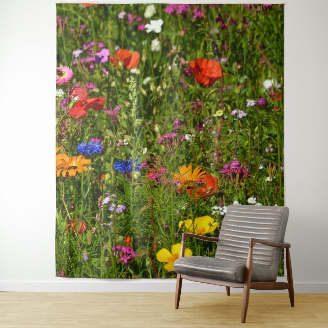 alle Arten von schönen Blume Wandteppich (Beispiel)
